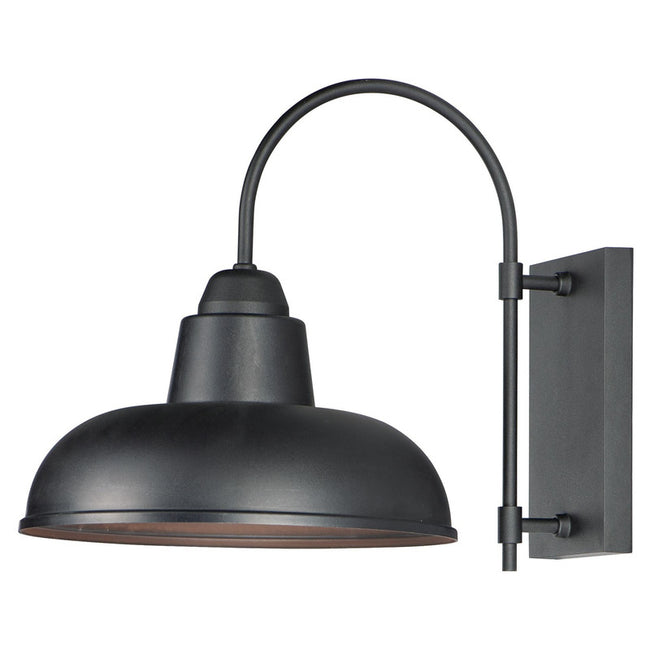 Maxim 10118BK - Industrial 1 Light 19" Wall Sconce