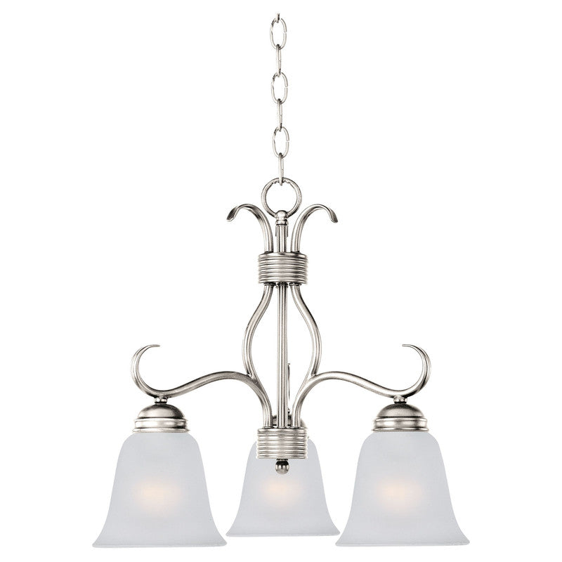 Maxim 10122FTOI - Basix 3 Light 19" Chandelier