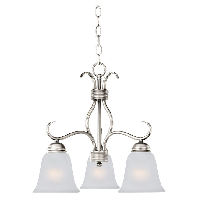 Maxim 10122FTOI - Basix 3 Light 19" Chandelier