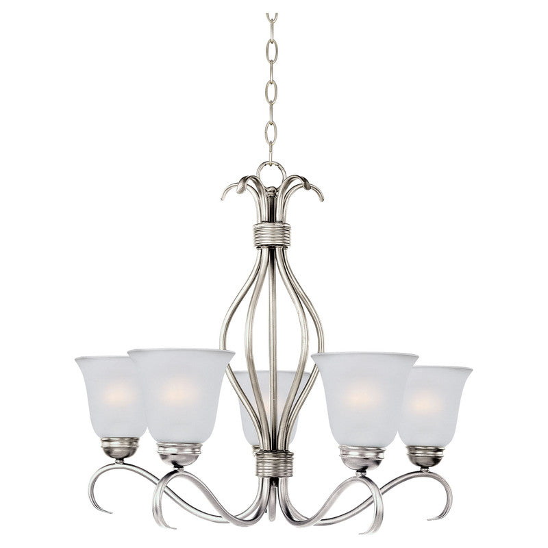 Maxim 10125FTOI - Basix 5 Light 26" Chandelier