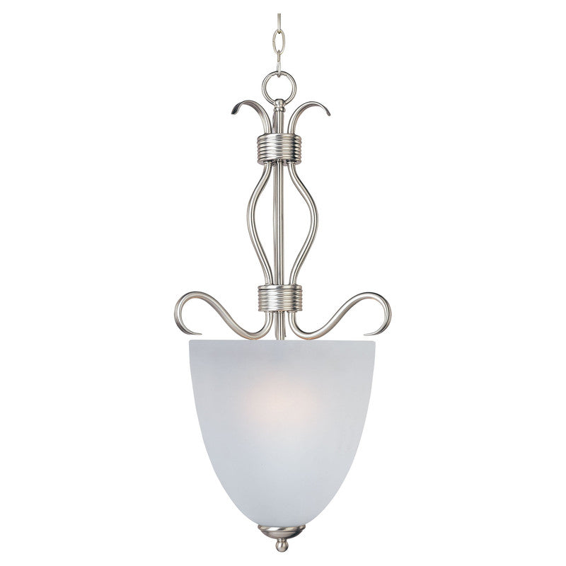 Maxim 10130FTSN - Basix 2 Light 26" Pendant