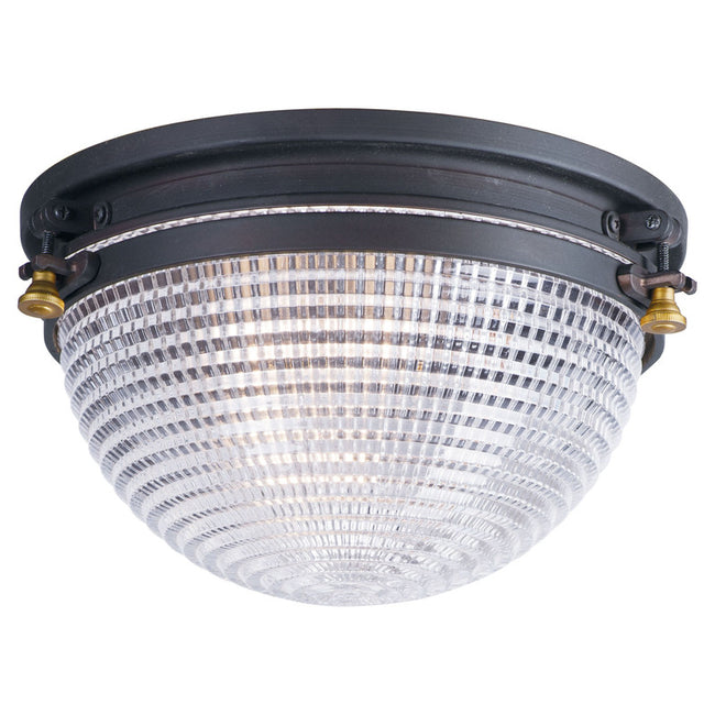 Maxim 10180OIAB - Portside 1 Light 12" Flush Mount