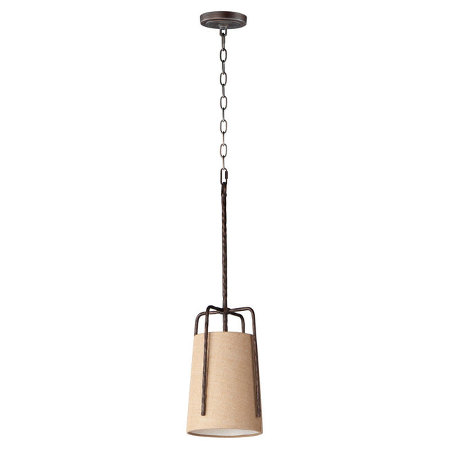 Maxim 10198BROI - Pitchfork 1 Light 27" Pendant