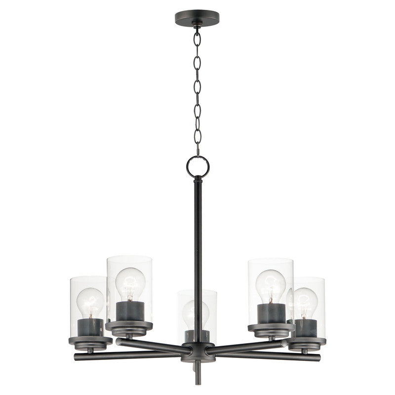 Maxim 10205CLBK - Corona 5 Light 22" Chandelier