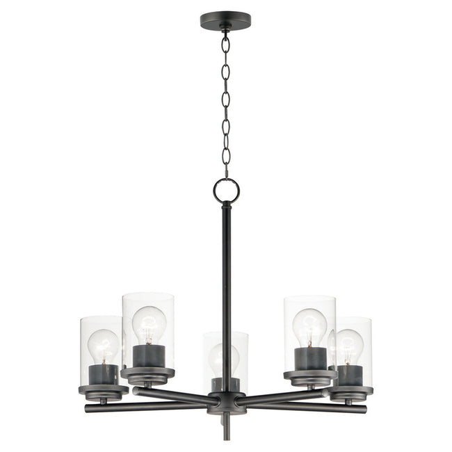 Maxim 10205CLBK - Corona 5 Light 22" Chandelier