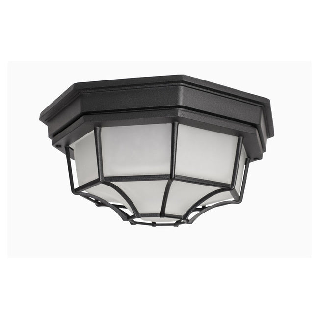 Maxim 1020BK - Crown Hill 2 Light 11" Flush Mount
