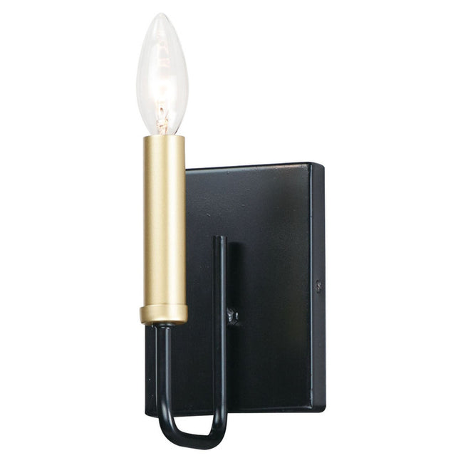 Maxim 10251BKGLD - Sullivan 1 Light 7" Wall Sconce