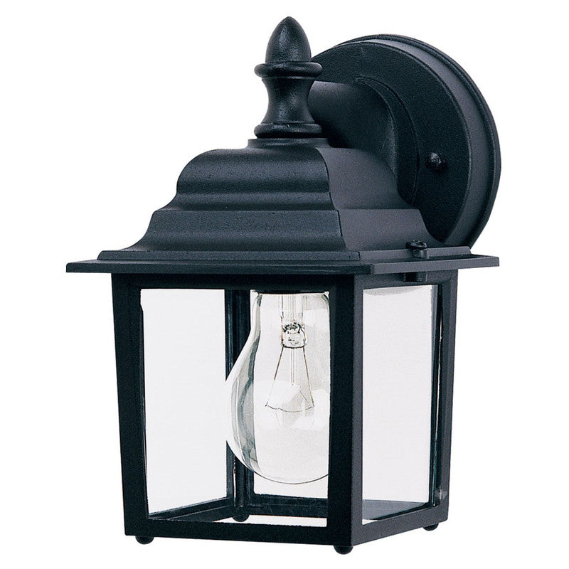 Maxim 1025BK - Builder Cast 1 Light 9" Wall Sconce