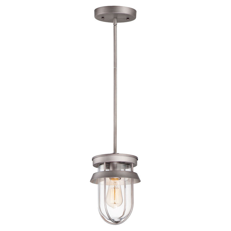 Maxim 10268CLBK - Breakwater 1 Light 10" Semi Flush Ceiling Light