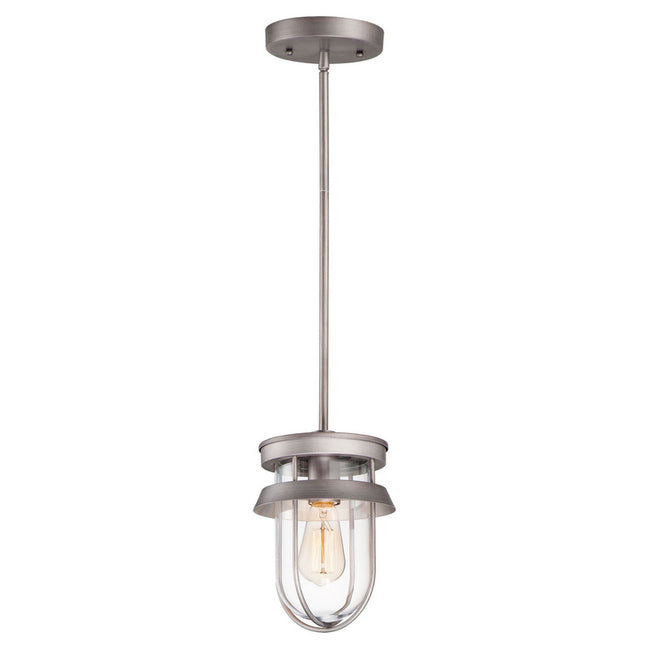 Maxim 10268CLBK - Breakwater 1 Light 10" Semi Flush Ceiling Light