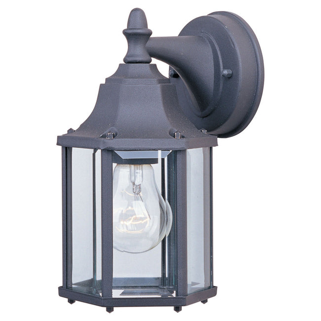 Maxim 1026BK - Builder Cast 1 Light 10" Wall Sconce