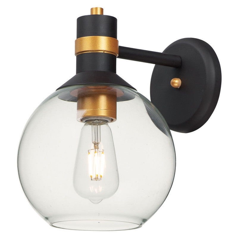 Maxim 10318CLBZGLD - Cabin 1 Light 11" Wall Sconce