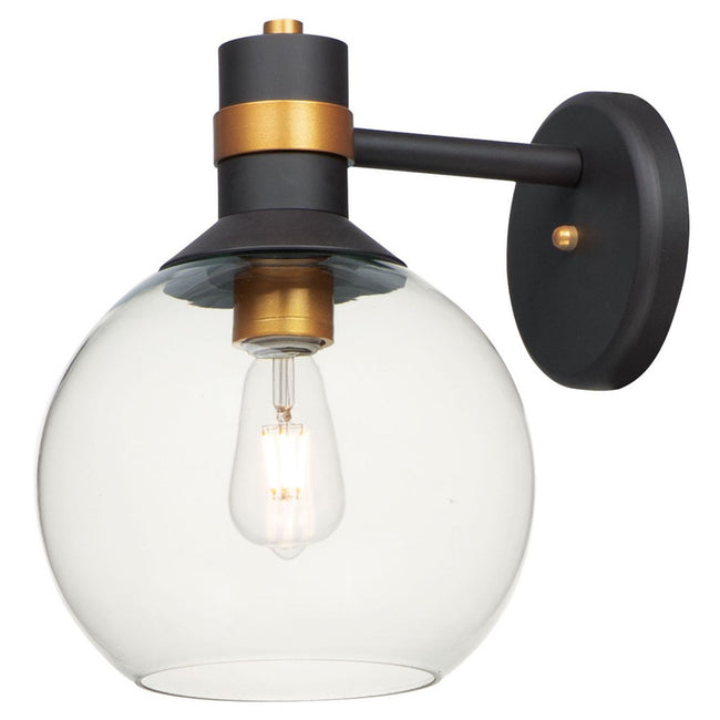 Maxim 10319CLBZGLD - Cabin 1 Light 13" Wall Sconce