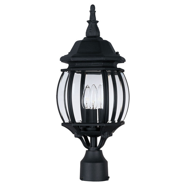 Maxim 1035BK - Crown Hill 3 Light 21" Post Light