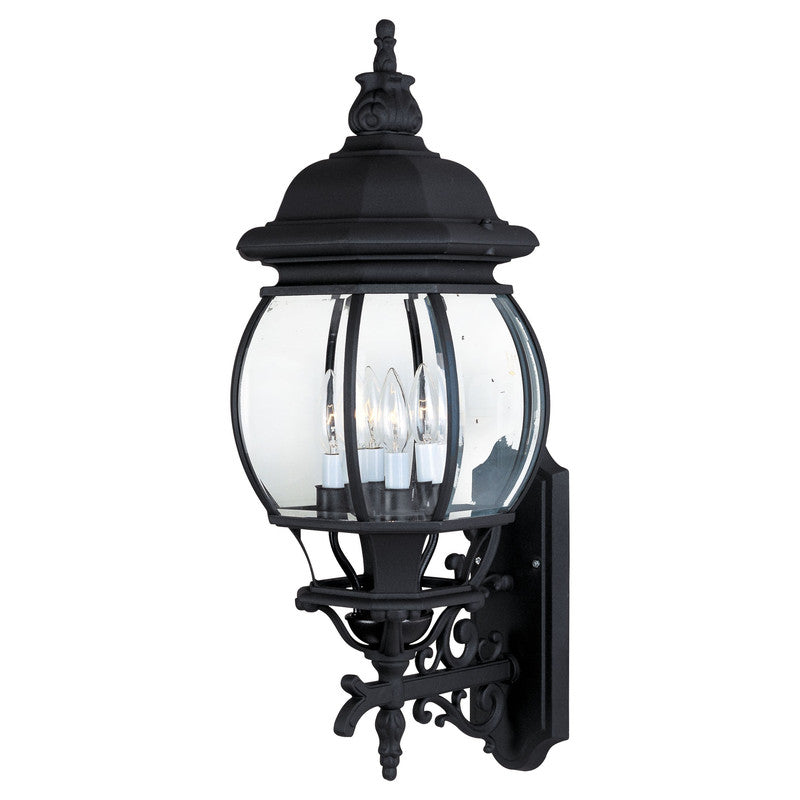 Maxim 1037BK - Crown Hill 4 Light 29" Wall Sconce