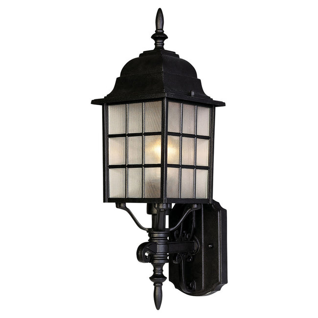 Maxim 1050BK - North Church 1 Light 20" Wall Sconce