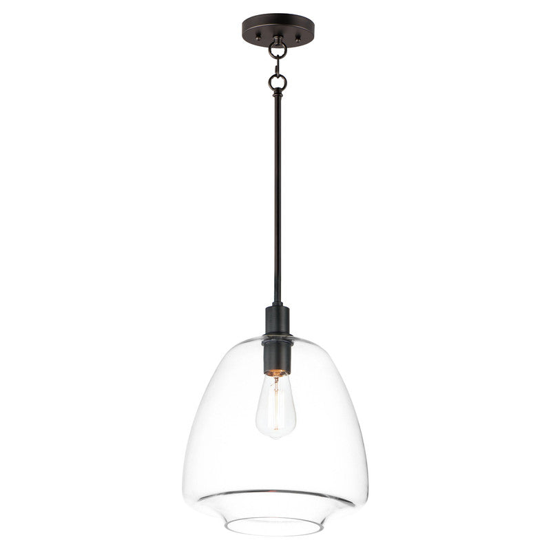 Maxim 11116CLBK - Babylon 1 Light 14" Pendant