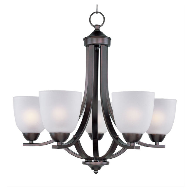 Maxim 11225FTOI - Axis 5 Light 24" Chandelier