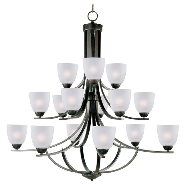 Maxim 11228FTOI - Axis 15 Light 43" Chandelier