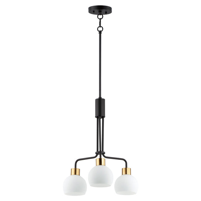 Maxim 11276SWBK - Coraline 3 Light 23" Chandelier