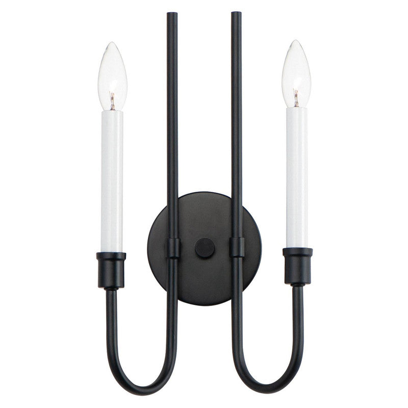 Maxim 11282BK - Tux 2 Light 16" Wall Sconce
