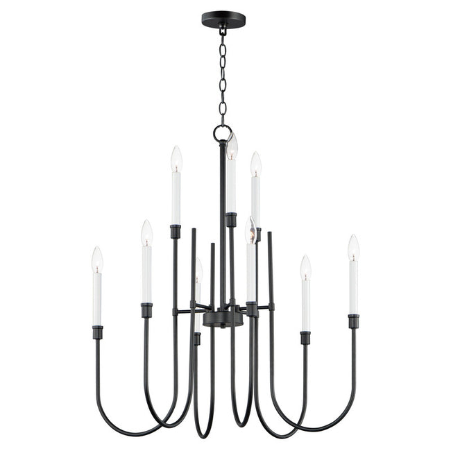 Maxim 11289BK - Tux 9 Light 34" Chandelier
