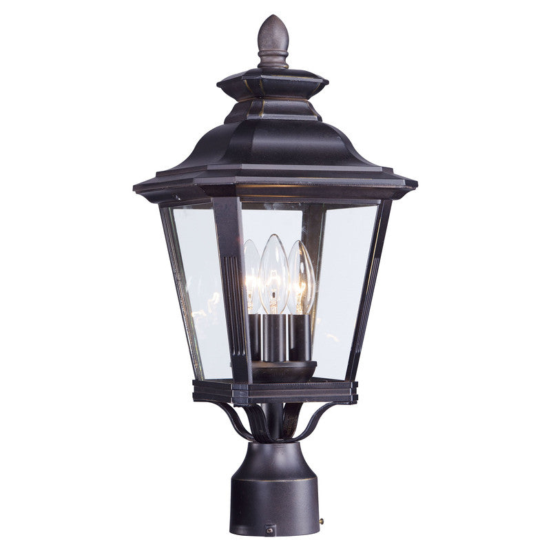 Maxim 1130CLBZ - Knoxville 3 Light 20" Post Light