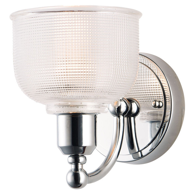 Maxim 11321CLPC - Hollow 1 Light 8" Wall Sconce