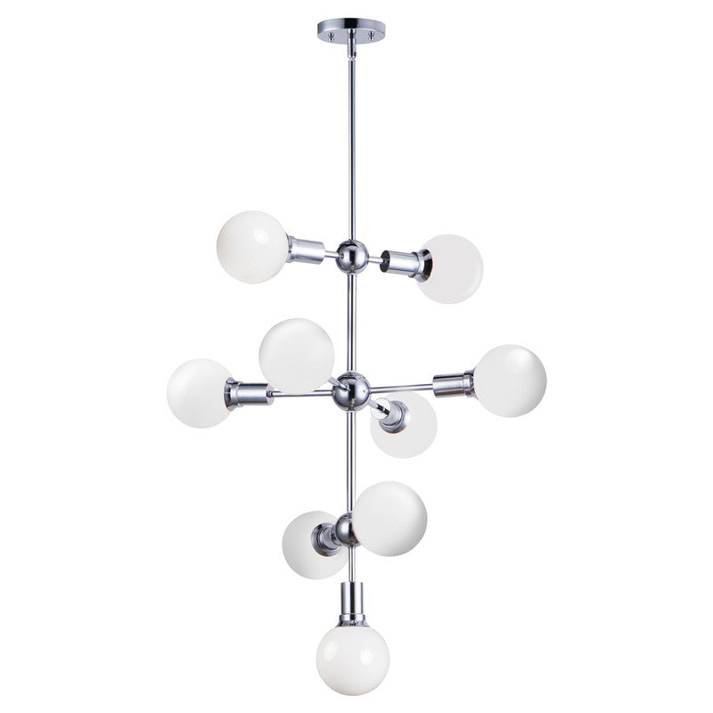 Maxim 11349PC - Molecule 9 Light 33" Pendant