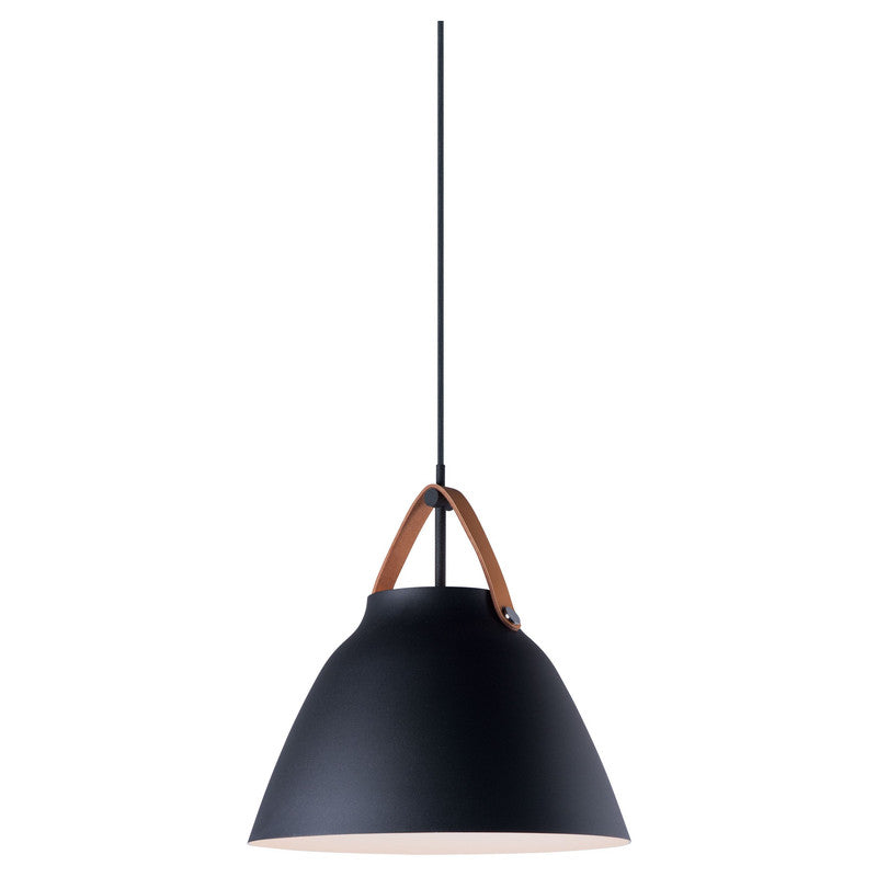 Maxim 11356BKBP - Nordic 1 Light 15" Pendant