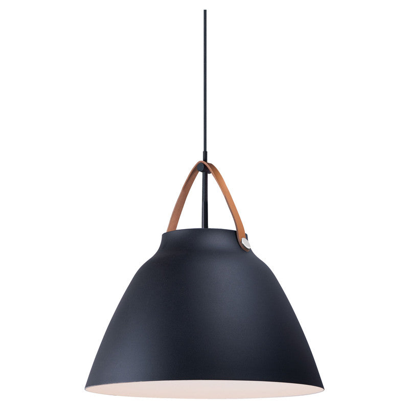 Maxim 11358BKBP - Nordic 1 Light 20" Pendant