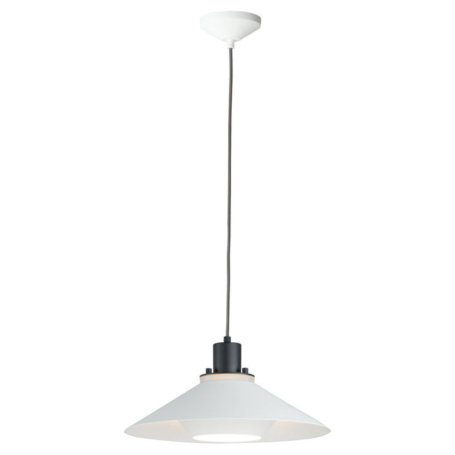 Maxim 11412BKWT - Oslo 1 Light 16" Pendant