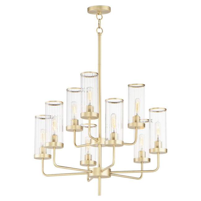 Maxim 11479CRBK - Crosby 9 Light 31" Chandelier