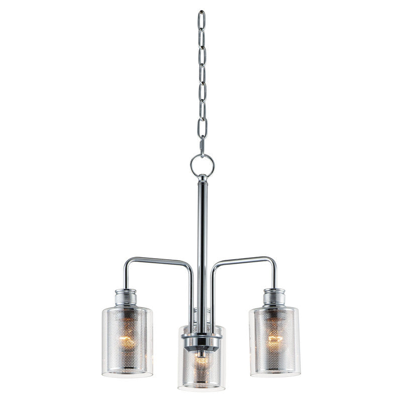 Maxim 11535CLPC - Filigree 3 Light 19" Chandelier