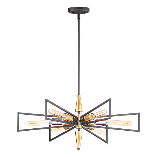 Maxim 11656BKSBR - Wings 6 Light 29" Chandelier