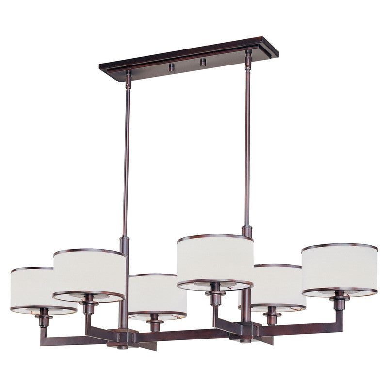 Maxim 12057WTOI - Nexus 6 Light 39" Chandelier