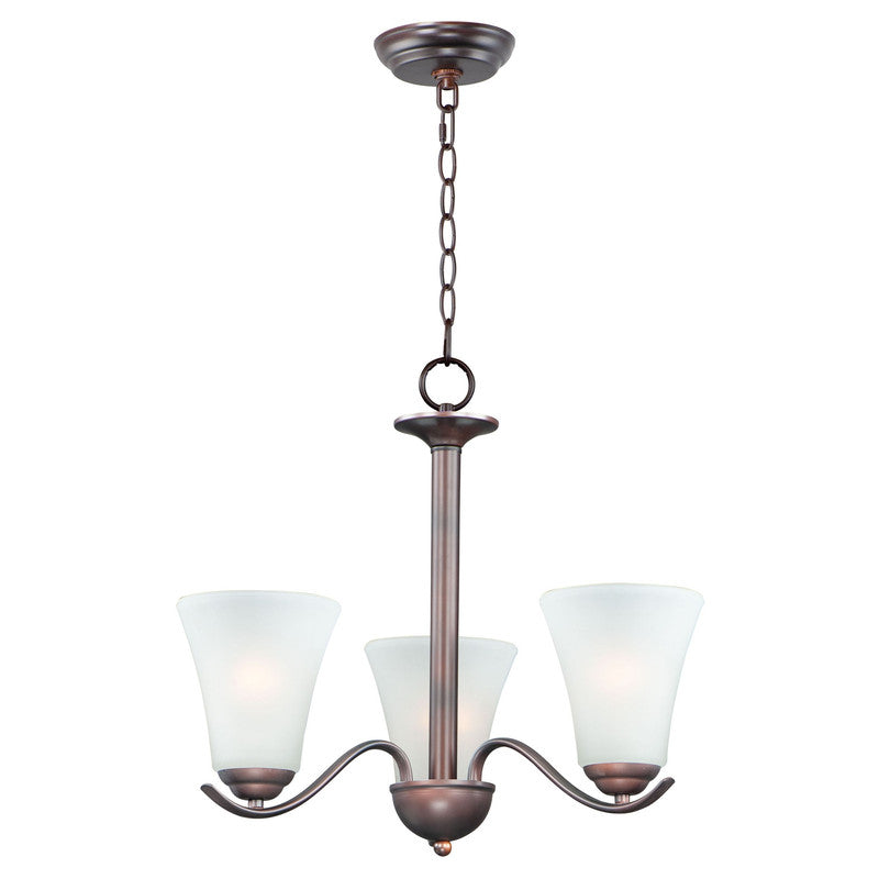 Maxim 12073FTOI - Vital 3 Light 20" Chandelier