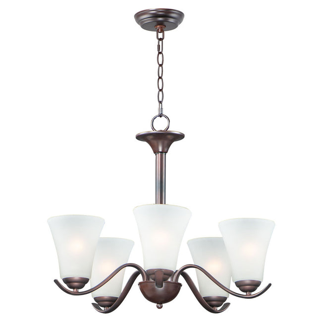 Maxim 12075FTOI - Vital 5 Light 23" Chandelier