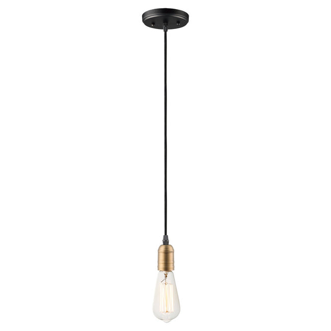 Maxim 12121BKAB - Early Electric 1 Light 5" Pendant