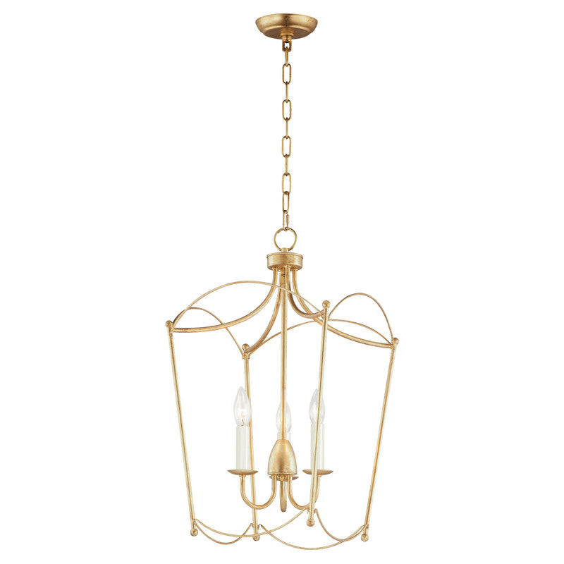 Maxim 12163CHB - Plumette 3 Light 25" Pendant