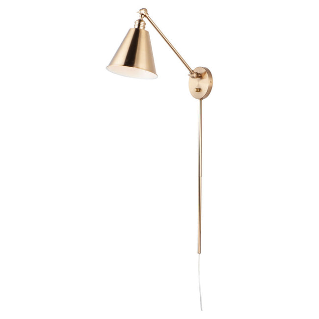 Maxim 12222BK - Library 1 Light 32" Wall Sconce