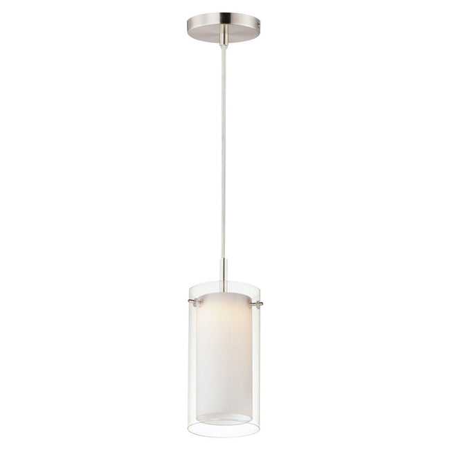 Maxim 12289CLSWBK - Duo 1 Light 11" Pendant