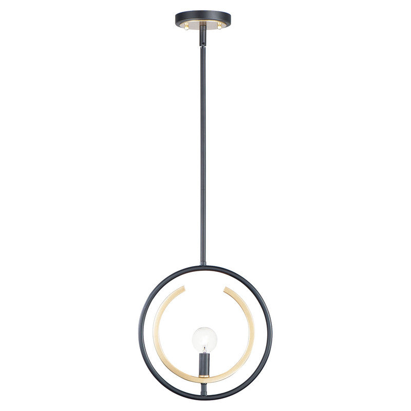 Maxim 12500BKGLD - Clip 1 Light 12" Flush Mount