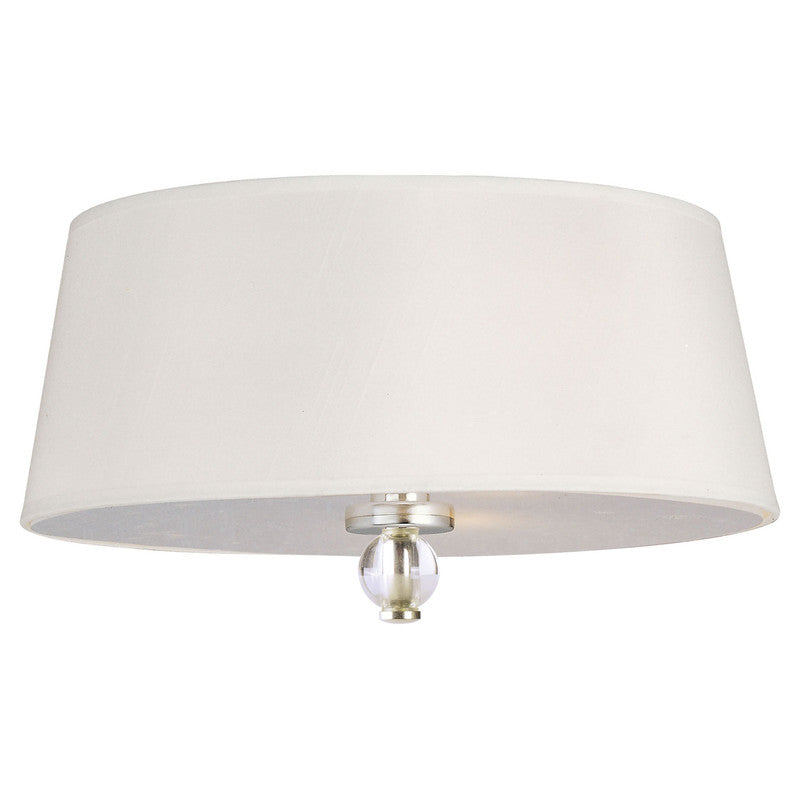 Maxim 12751WTPN - Rondo 3 Light 15" Flush Mount