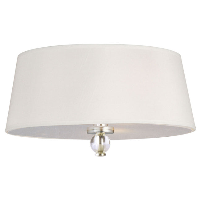 Maxim 12751WTPN - Rondo 3 Light 15" Flush Mount