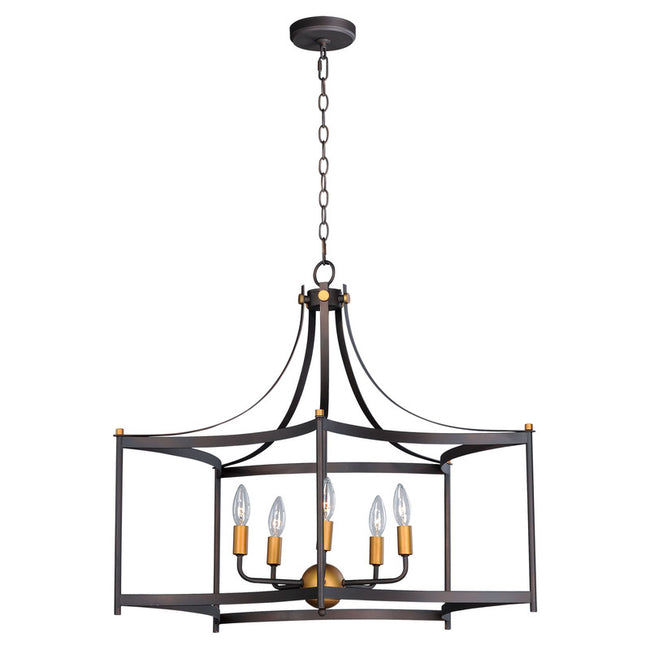 Maxim 13595OIAB - Wellington 5 Light 30" Pendant