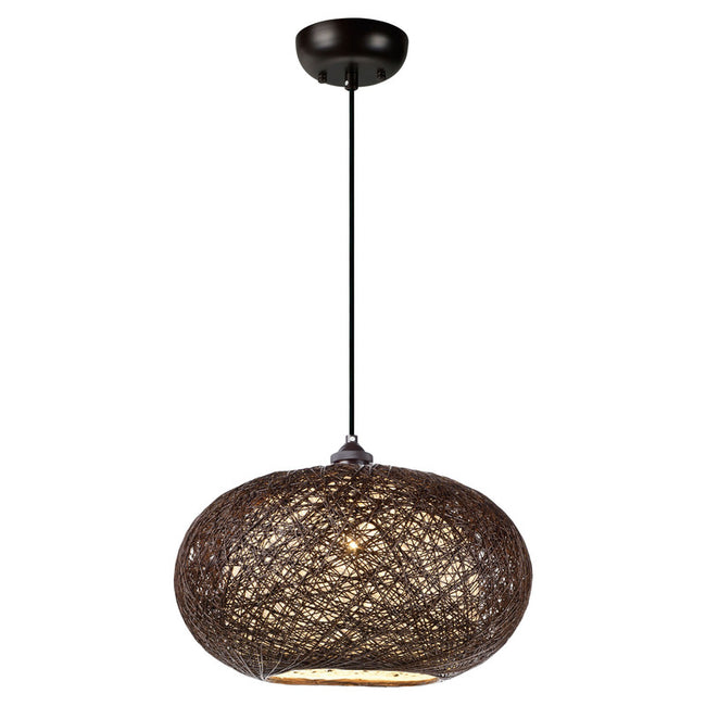 Maxim 14402CHWT - Bali 1 Light 16" Pendant