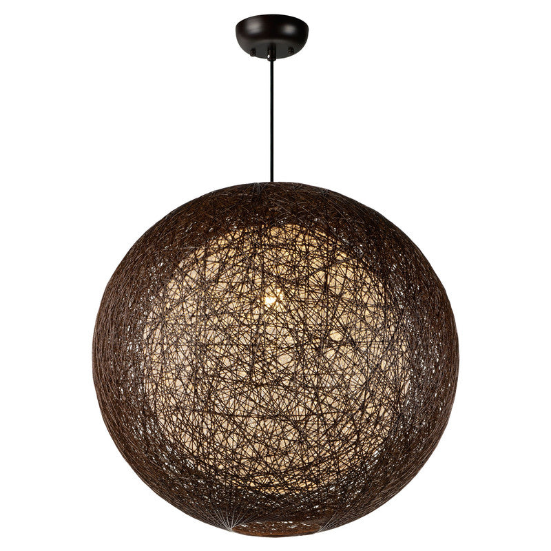 Maxim 14407CHWT - Bali 1 Light 24" Pendant