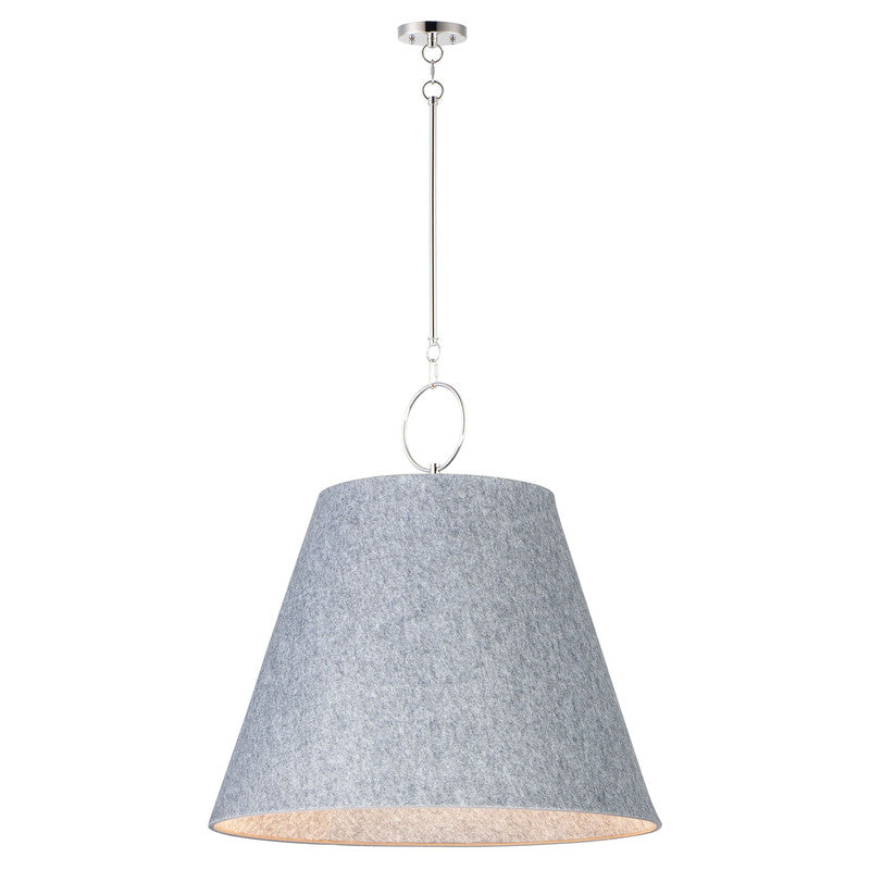 Maxim 14438BKPN - Acoustic 1 Light 31" Pendant