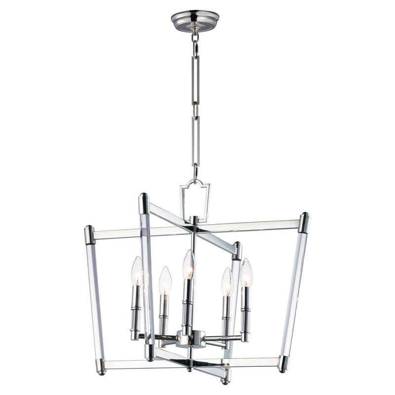 Maxim 16103CLPN - Lucent 5 Light 23" Chandelier